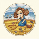 Алиса на море Набор для вышивания Овен