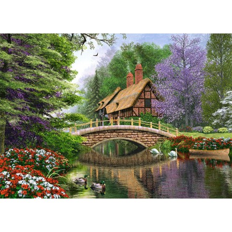  Дом у реки Пазлы Castorland C102365