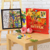Состав Виноградная лоза Набор с рамкой для создания картины-витража Color Kit