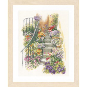  Flower stairs Набор для вышивания Lanarte PN-0169680