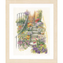 Flower stairs Набор для вышивания Lanarte