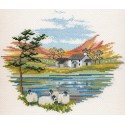 Lakeside Farm Набор для вышивания Derwentwater Designs