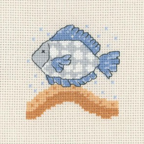  Рыбка Набор для вышивания Permin 14-3133