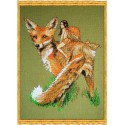 Renard Le Roux (Красная лисица) Набор для вышивки крестом Nimue