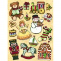 Пряничный домик Стикеры для скрапбукинга, кардмейкинга K&Company