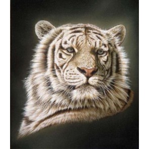  Портрет белого тигра Набор для вышивания Kustom Krafts 98717