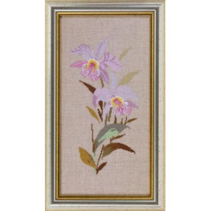 Лиловые орхидеи Набор для вышивания Eva Rosenstand 14-464