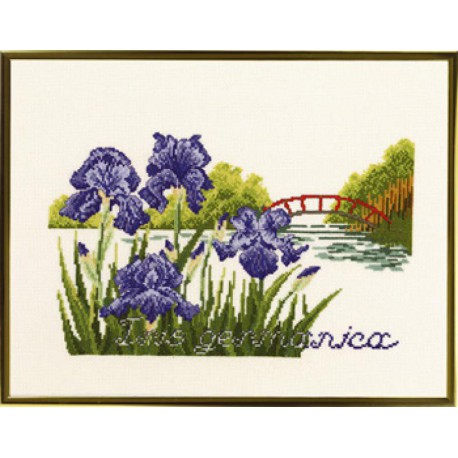  Мост в цветах Набор для вышивания Eva Rosenstand 12-303