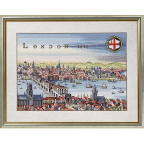  Порт Лондон 1616 Набор для вышивания Eva Rosenstand 12-353