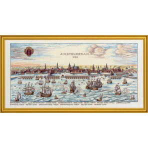  Порт Амстердам 1650 Набор для вышивания Eva Rosenstand 12-318