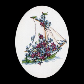  Цветочная яхта Набор для вышивания Thea Gouverneur 927A