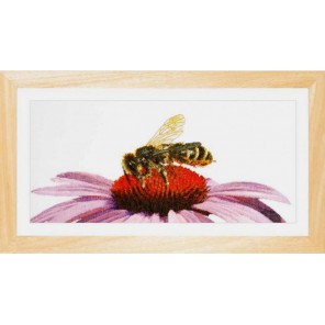  Пчела на эхинацее Набор для вышивания Thea Gouverneur 549A
