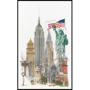  Нью-Йорк Набор для вышивания Thea Gouverneur 471
