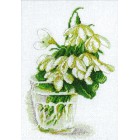  Подснежники по картине Катарины Кляйн Набор для вышивания Марья Искусница 06.002.06