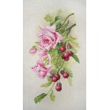 Розы и вишня по картине К. Кляйн Набор для вышивания Марья Искусница