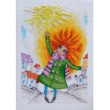 Мое солнышко по рисунку Ю. Доценко Набор для вышивания Марья Искусница