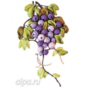  Виноградная лоза Набор для вышивки картины лентами VL018