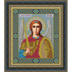 Святой Архангел Михаил Набор для вышивания бисером Икона GALLA COLLECTION