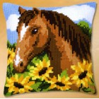 Лошадь Набор для вышивания подушки VERVACO