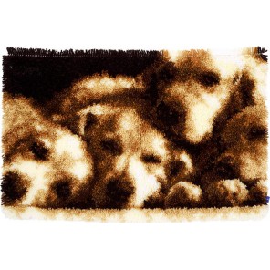 Спящие собачки Набор для вышивания коврика VERVACO
