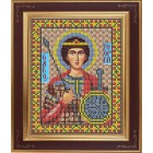 Св. Георгий Победоносец Комплект для вышивания бисером Икона GALLA COLLECTION