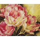  Нежные тюльпаны Алмазная мозаика на подрамнике GF457