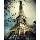  Эйфелева башня. Париж Раскраска по номерам на холсте Menglei Z-GX3509