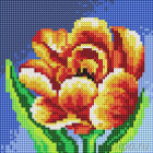  Махровый тюльпан Алмазная вышивка мозаика на подрамнике Белоснежка 016-RS-R