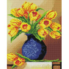  Весенние тюльпаны Алмазная вышивка мозаика Белоснежка 200-RS