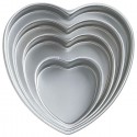 Сердца 4шт Формы для выпечки металлические Wilton ( Вилтон )