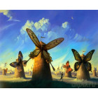  Бабочки Раскраска картина по номерам на холсте KH0220