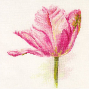  Тюльпаны. Нежно-розовый Набор для вышивания Алиса 2-42