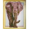 Раскладка Большой слон Алмазная вышивка мозаика 3D SGA0520