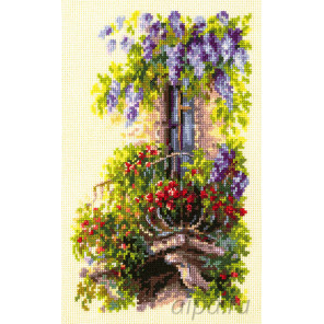  Балкон возлюбленной Набор для вышивания Чудесная игла 74-05