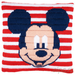 В рамке Микки Маус (Disney) Набор для вышивания подушки Vervaco PN-0169220