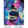 Количество цветов и сложность Звездные объятия Раскраска картина по номерам на холсте Q3840