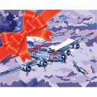 Акция! Бомбардировщик 21717 + Тигренок 91420 Раскраски по номерам акриловыми красками