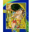 Поцелуй ( репродукция Густав Климт) Раскраска по номерам Schipper (Германия)
