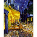 Ночное кафе ( репродукция Ван Гог) Раскраска по номерам Schipper (Германия)