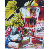  Виноградное вино Алмазная вышивка мозаика на подрамнике GF2085