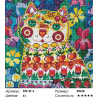 Количество цветов и сложность Кот в окошке Алмазная вышивка мозаика на подрамнике Белоснежка 359-ST-S