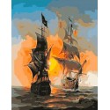 Корабли Раскраска по номерам на холсте Worad Art